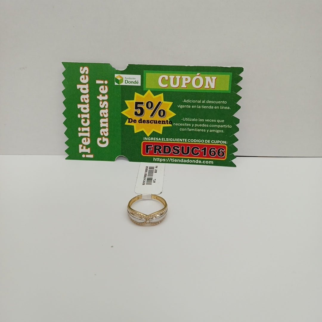 ANILLOS DAMA ORO 14K 1.9 (NUEVO)