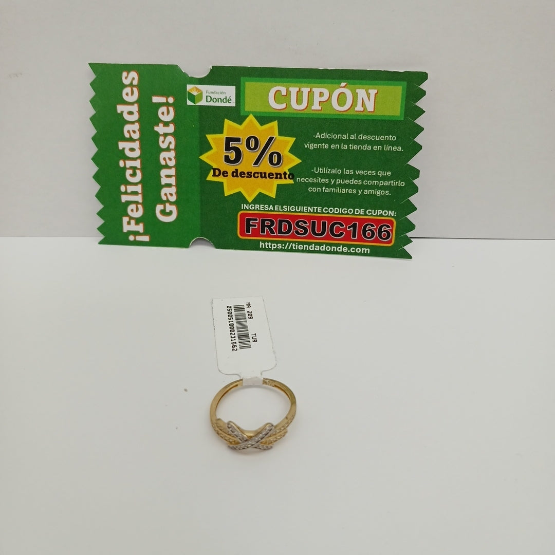 ANILLOS DAMA ORO 10K 1.7 (NUEVO)