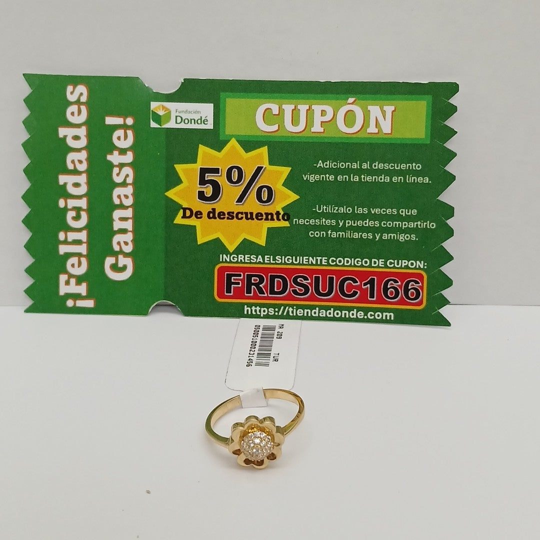 ANILLOS DAMA ORO 14K 2.3 (NUEVO)