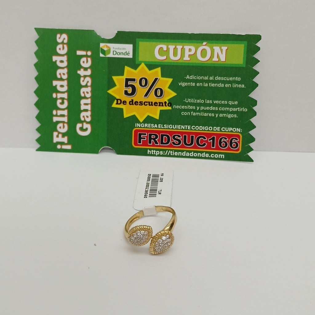 ANILLOS DAMA ORO 14K 2.8 (NUEVO)