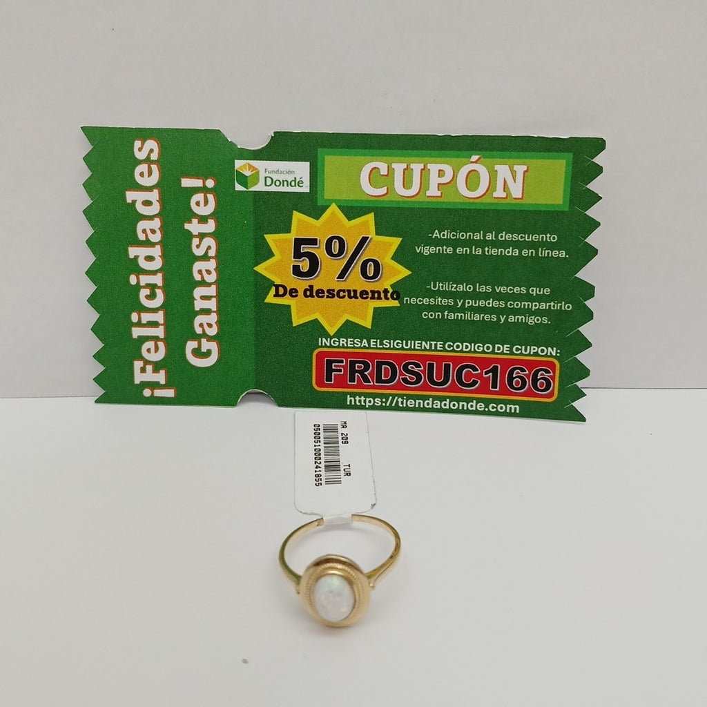 ANILLOS DAMA ORO 14K 1.8 (NUEVO)