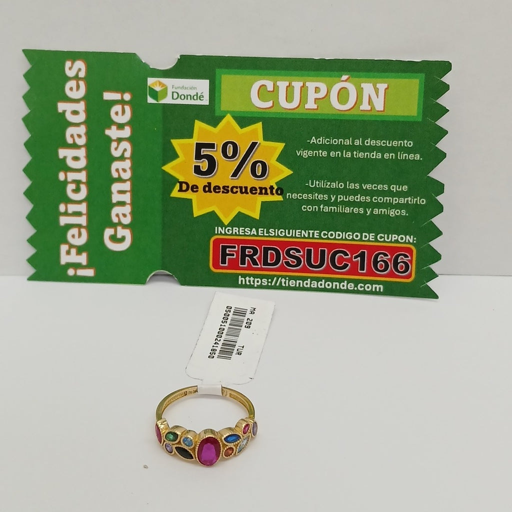 ANILLOS DAMA ORO 14K 2.3 (NUEVO)