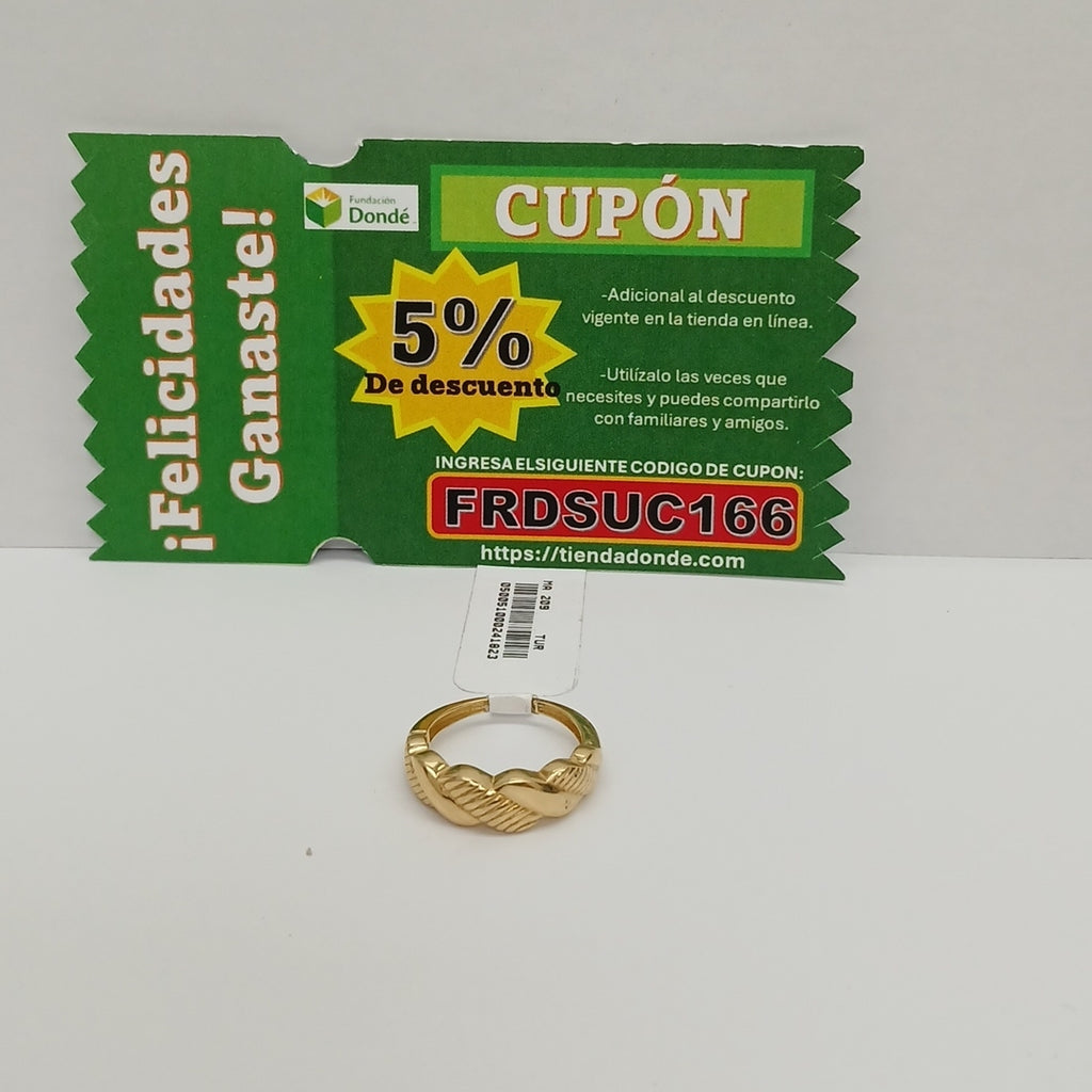 ANILLOS DAMA ORO 14K 3.2 (NUEVO)