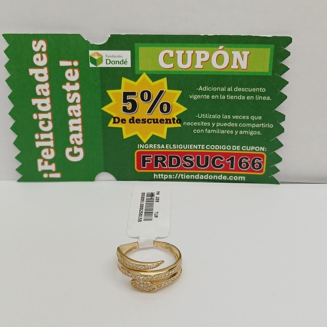 ANILLOS DAMA ORO 14K 2.3 (NUEVO)