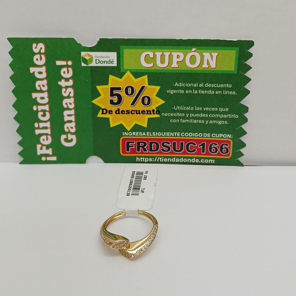 ANILLOS DAMA ORO 14K 2.2 (NUEVO)
