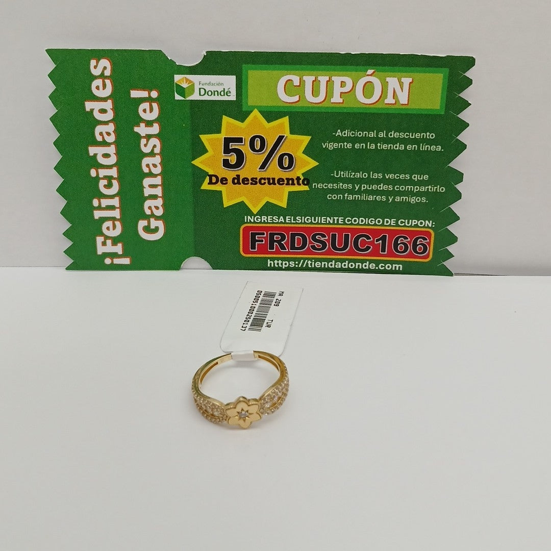 ANILLOS DAMA ORO 14K 2.4 (NUEVO)