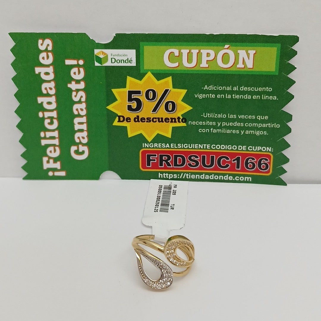ANILLOS DAMA ORO 14K 2.6 (NUEVO)