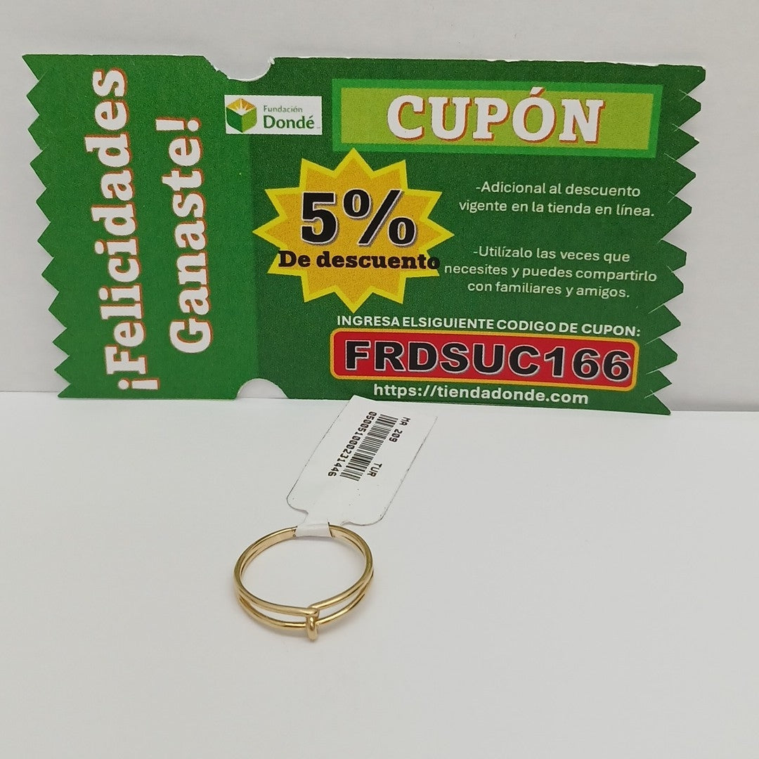 ANILLOS DAMA ORO 14K 1.3 (NUEVO)