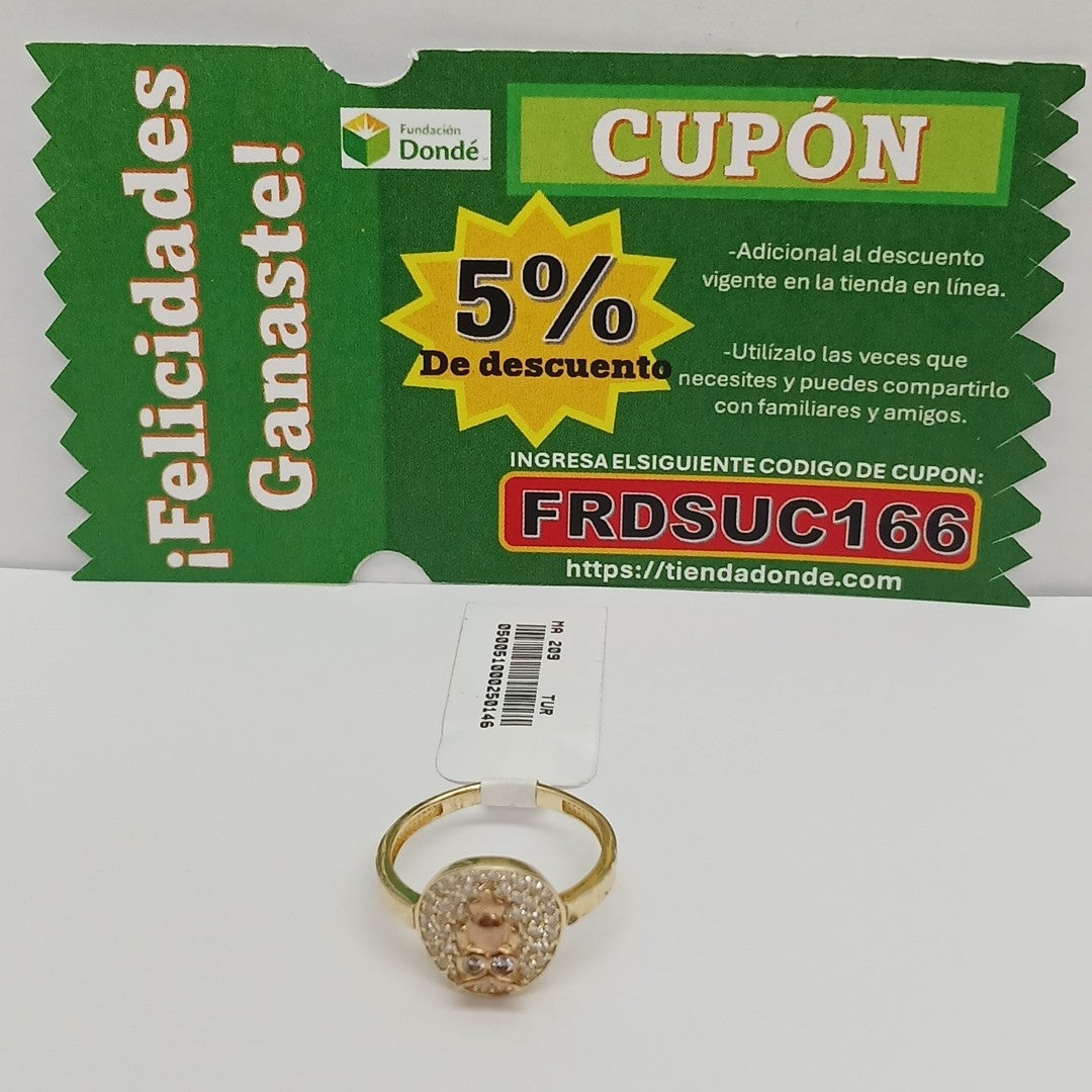 ANILLOS DAMA ORO 14K 2.7 (NUEVO)