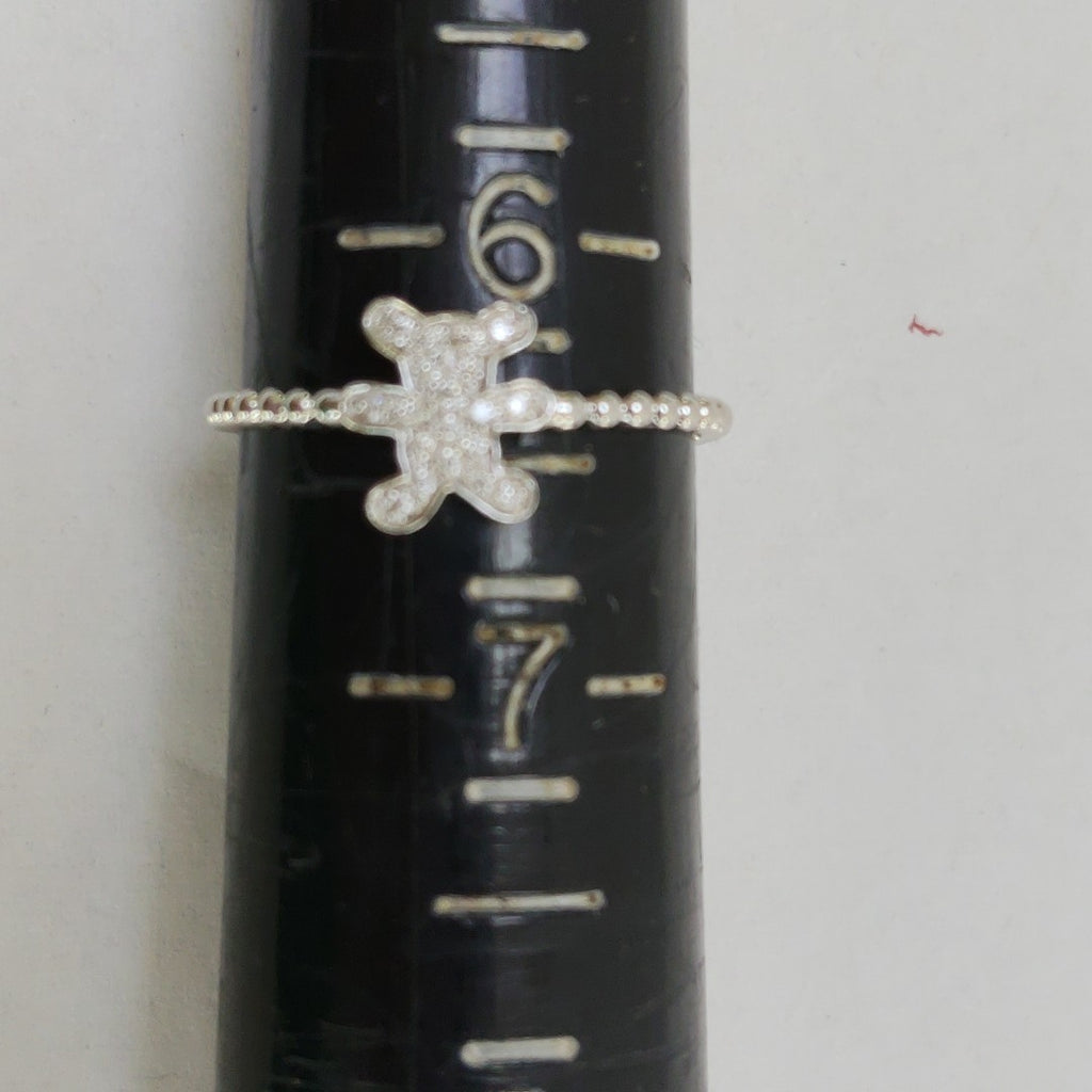 ANILLITO ORO BLANCO 14 K 1.1 GRMS (SEMINUEVO)