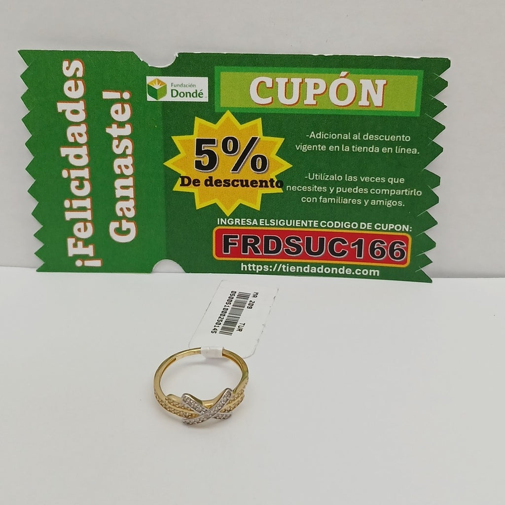 ANILLOS DAMA ORO 14K 1.8 (NUEVO)
