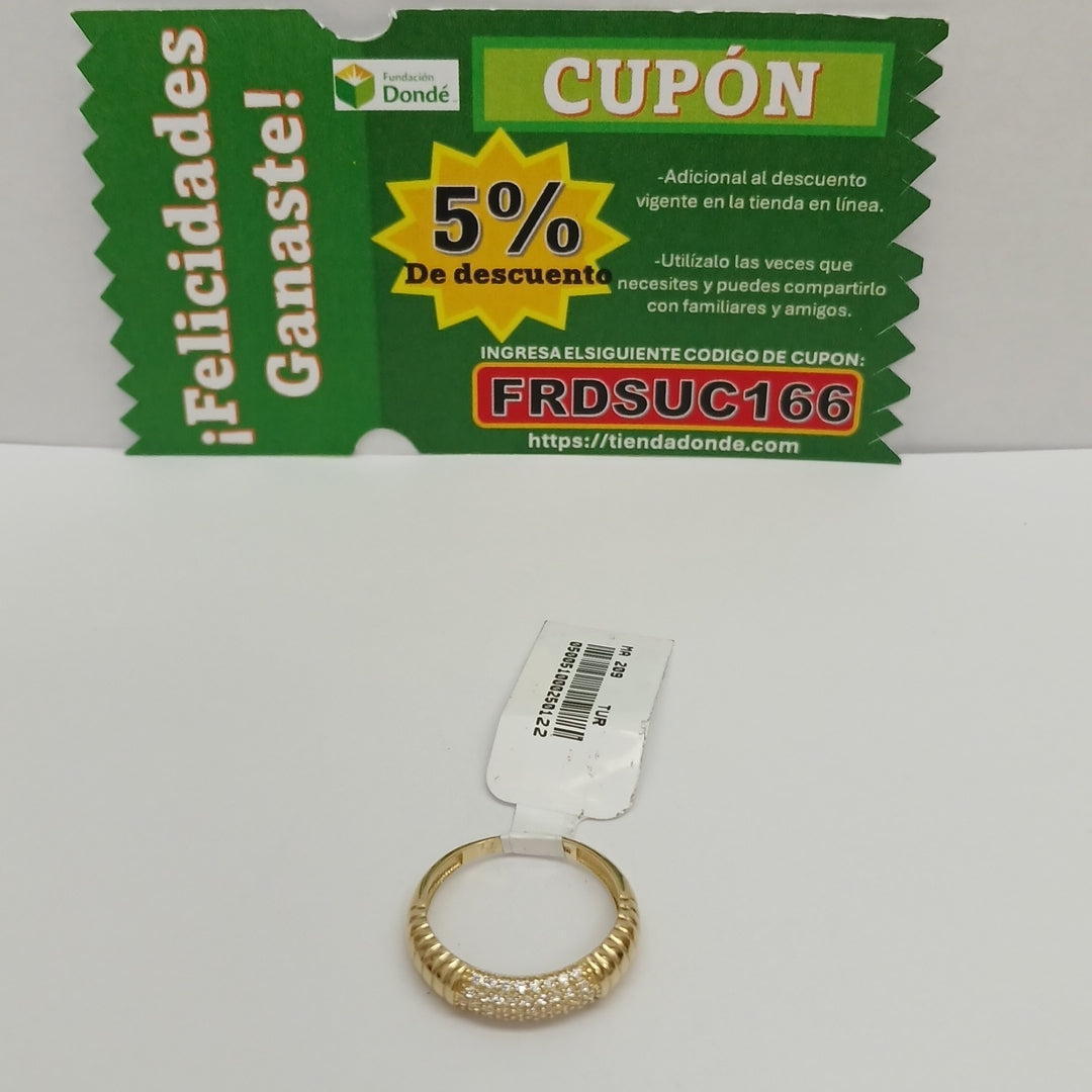 ANILLOS DAMA ORO 14K 1.7 (NUEVO)