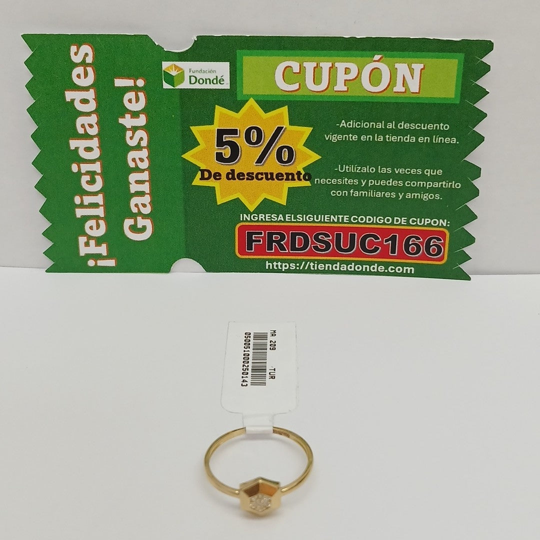 ANILLOS DAMA ORO 14K 1.1 (NUEVO)