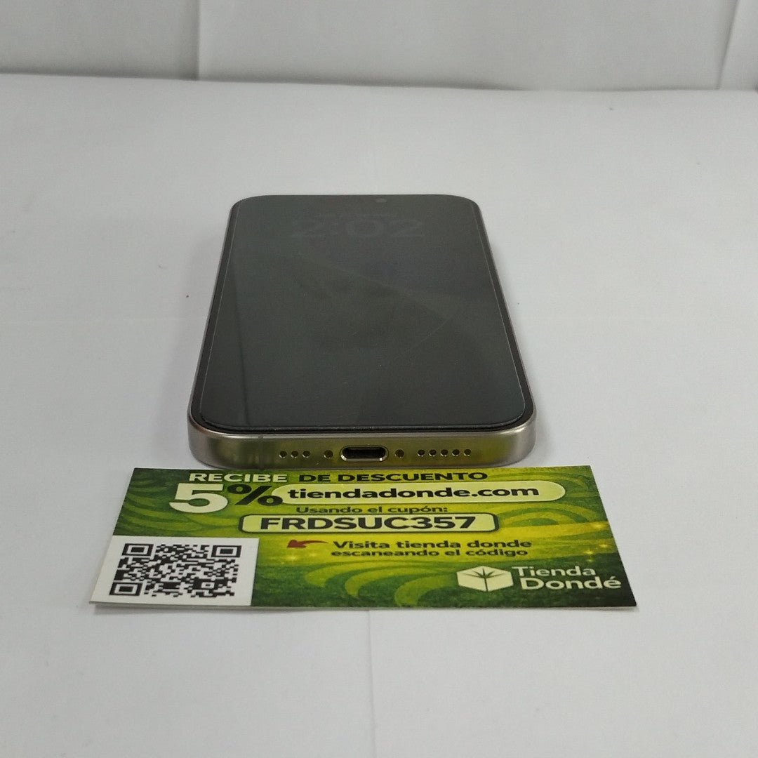 CELULAR APPLE IPHONE 15 PRO A3101 128 GB 8 GB RAM (SEMINUEVO)