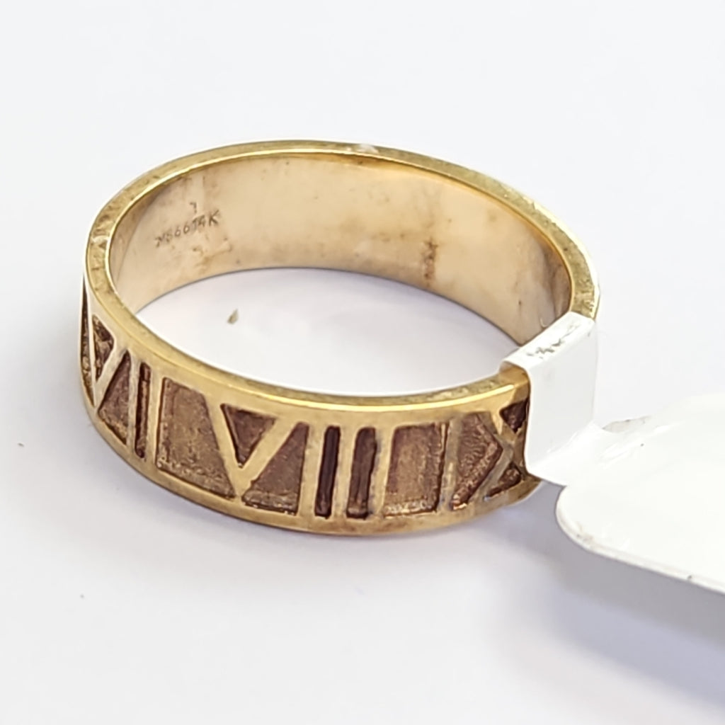 ARGOLLA ORO 14 K 3.4 GRMS (SEMINUEVO)