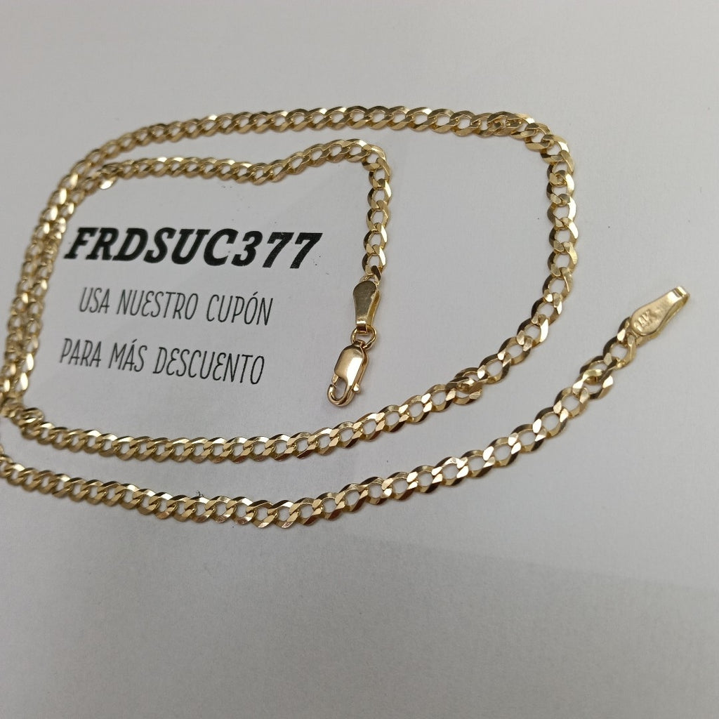 CADENA ORO 14 K 8,90 GRMS (SEMINUEVO)