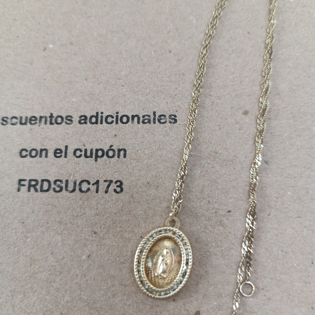 CADENA, DIJE ORO 10 K 2.1 GRMS (SEMINUEVO)