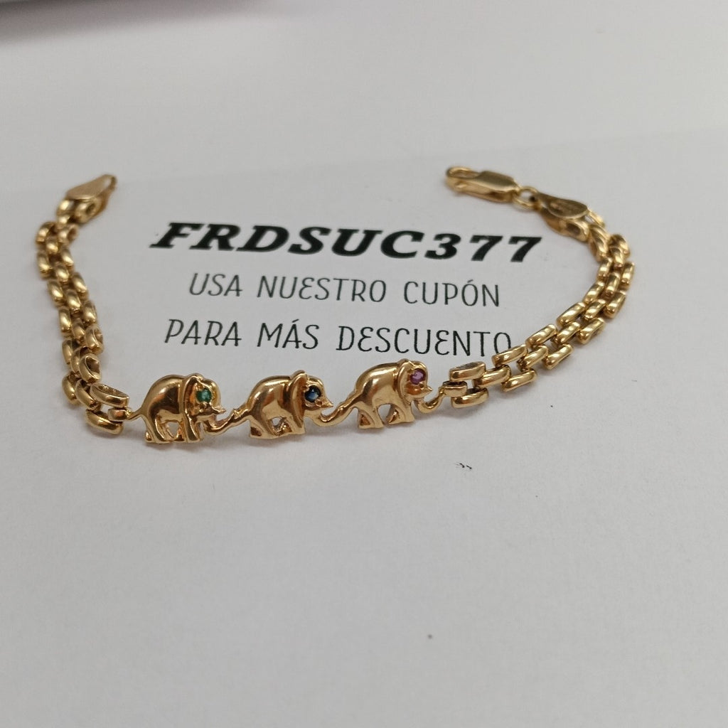 PULSERA ORO 14 K 7.7 GRMS (SEMINUEVO)