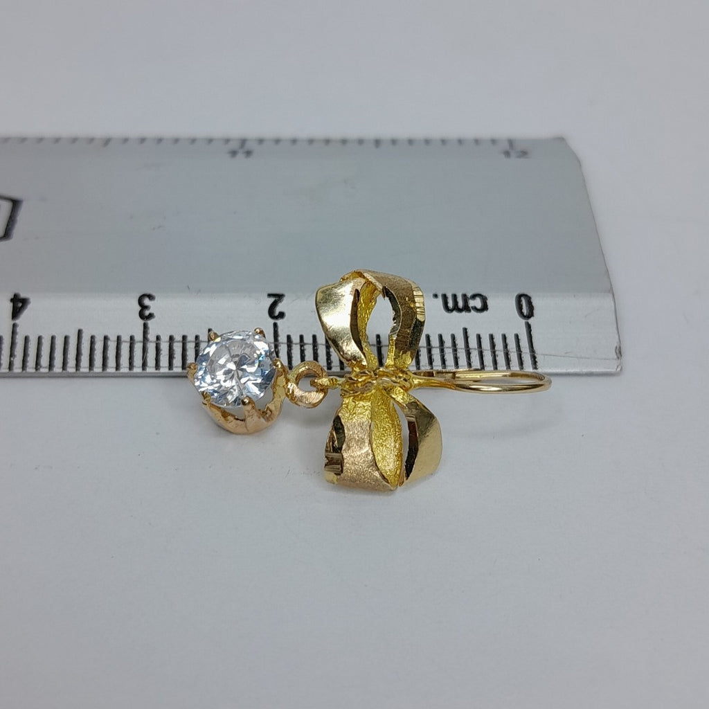 ARETES PAR ORO 8 K 4 GRMS (SEMINUEVO)