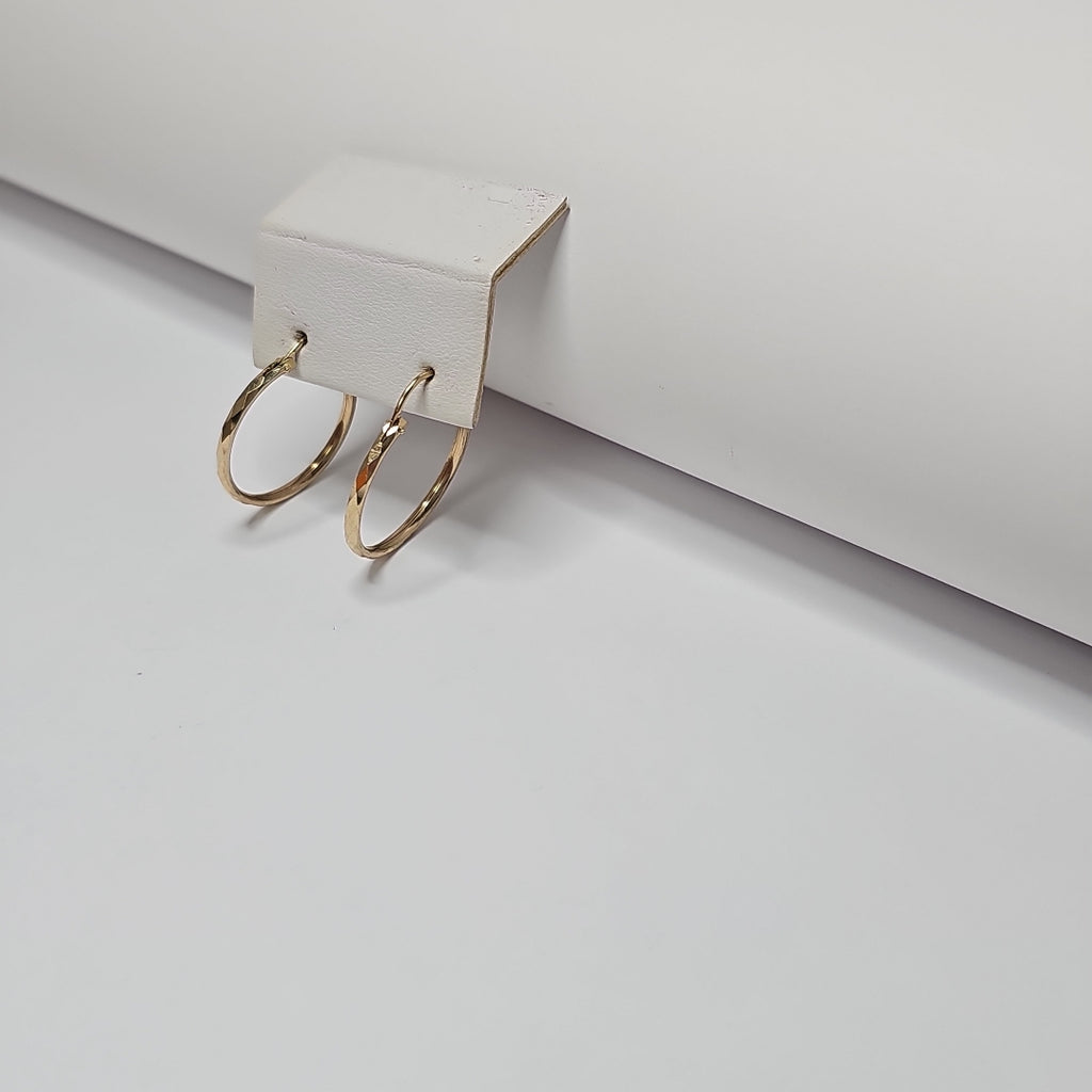 ARETES ARRACADAS ORO 10K 1.5 GR (NUEVO)