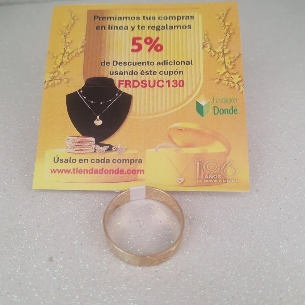 ARGOLLA ORO 14 K 3.3 GRMS (SEMINUEVO)