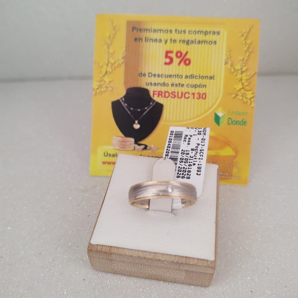 ARGOLLA ORO 14 K 3.2 GRMS (SEMINUEVO)