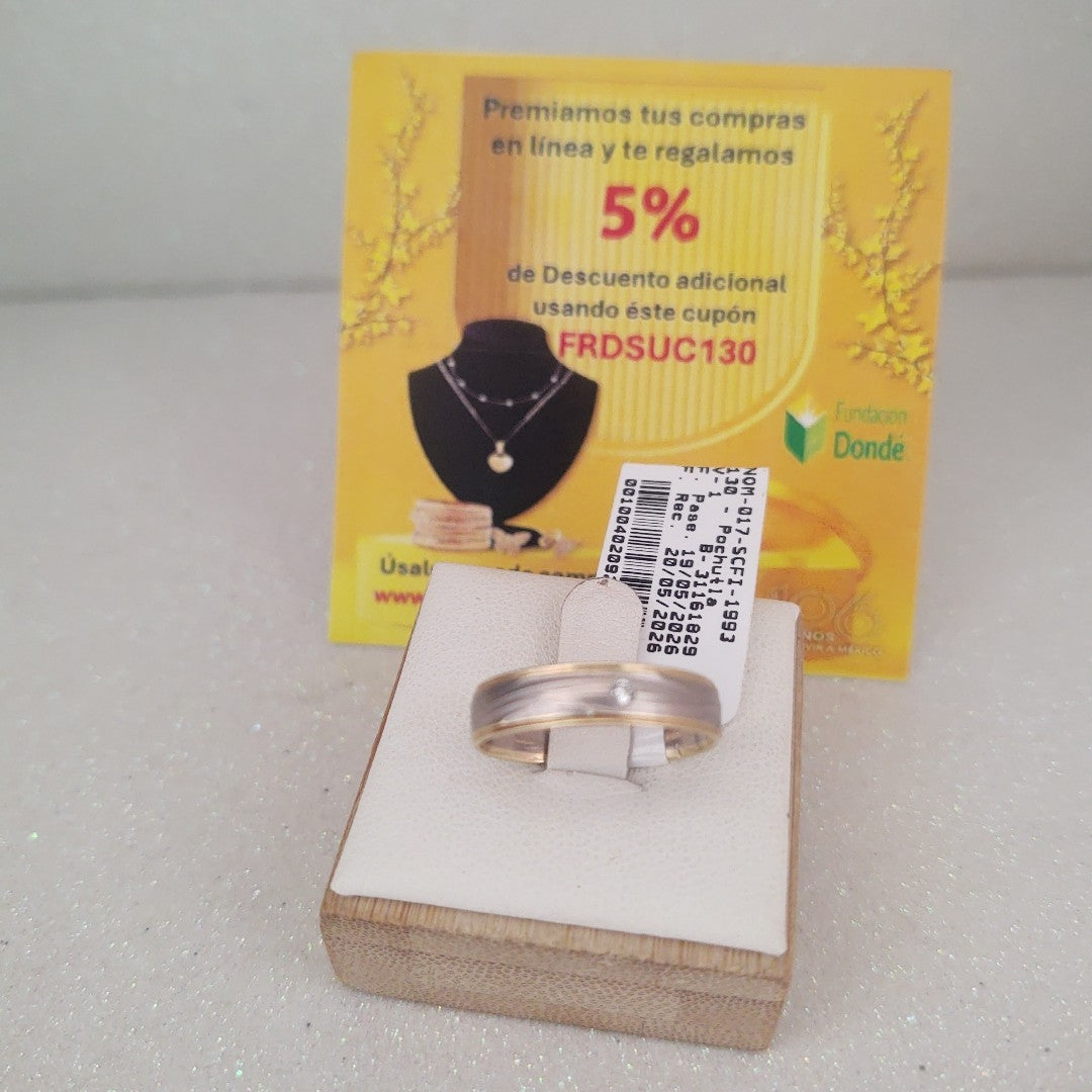 ARGOLLA ORO 14 K 3.2 GRMS (SEMINUEVO)