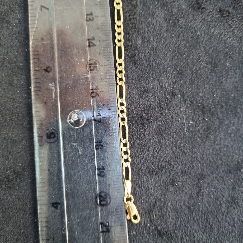 PULSERAS 3X1 ORO 14K 21 CM 3.3 GR (NUEVO)