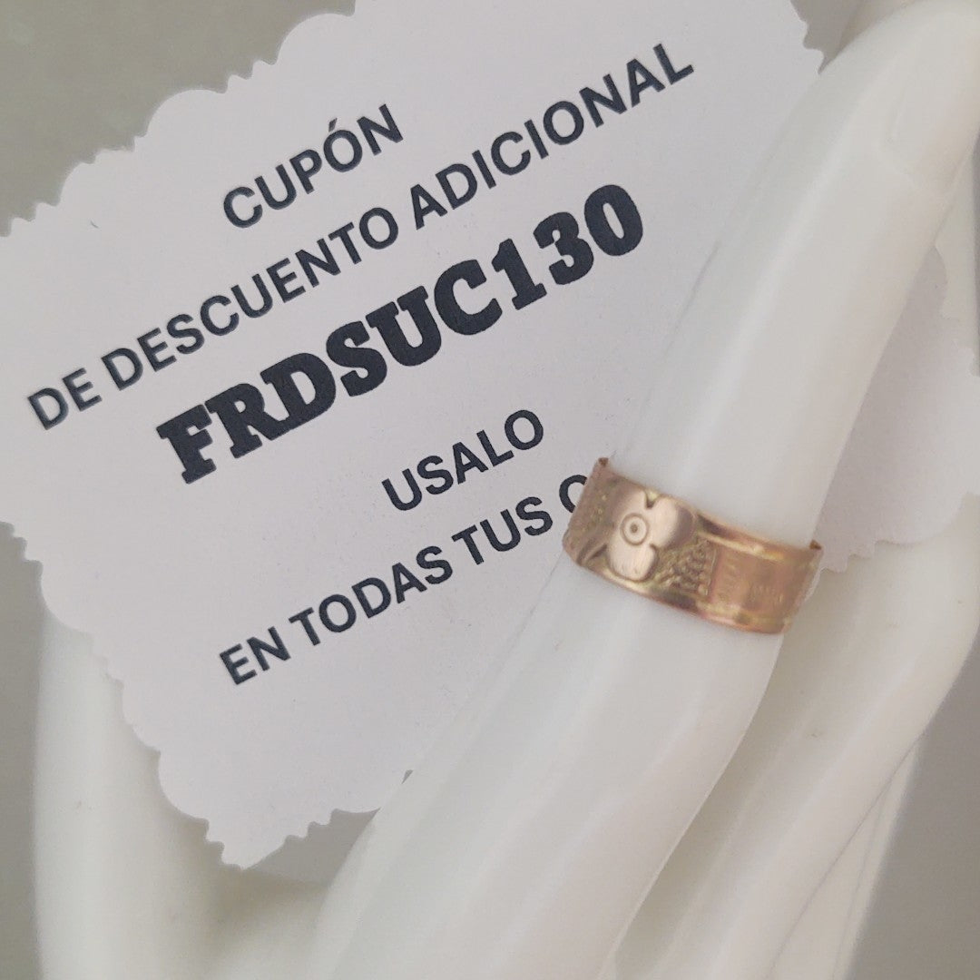ANILLO ORO 10 K 1.2 GRMS (SEMINUEVO)