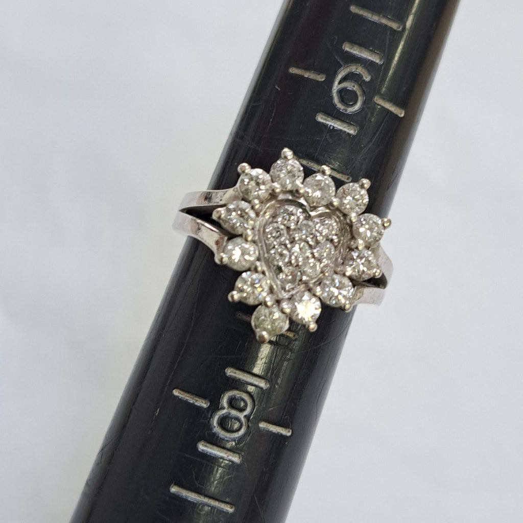 ANILLITO ORO BLANCO 14 K 6.6 GRMS (SEMINUEVO)
