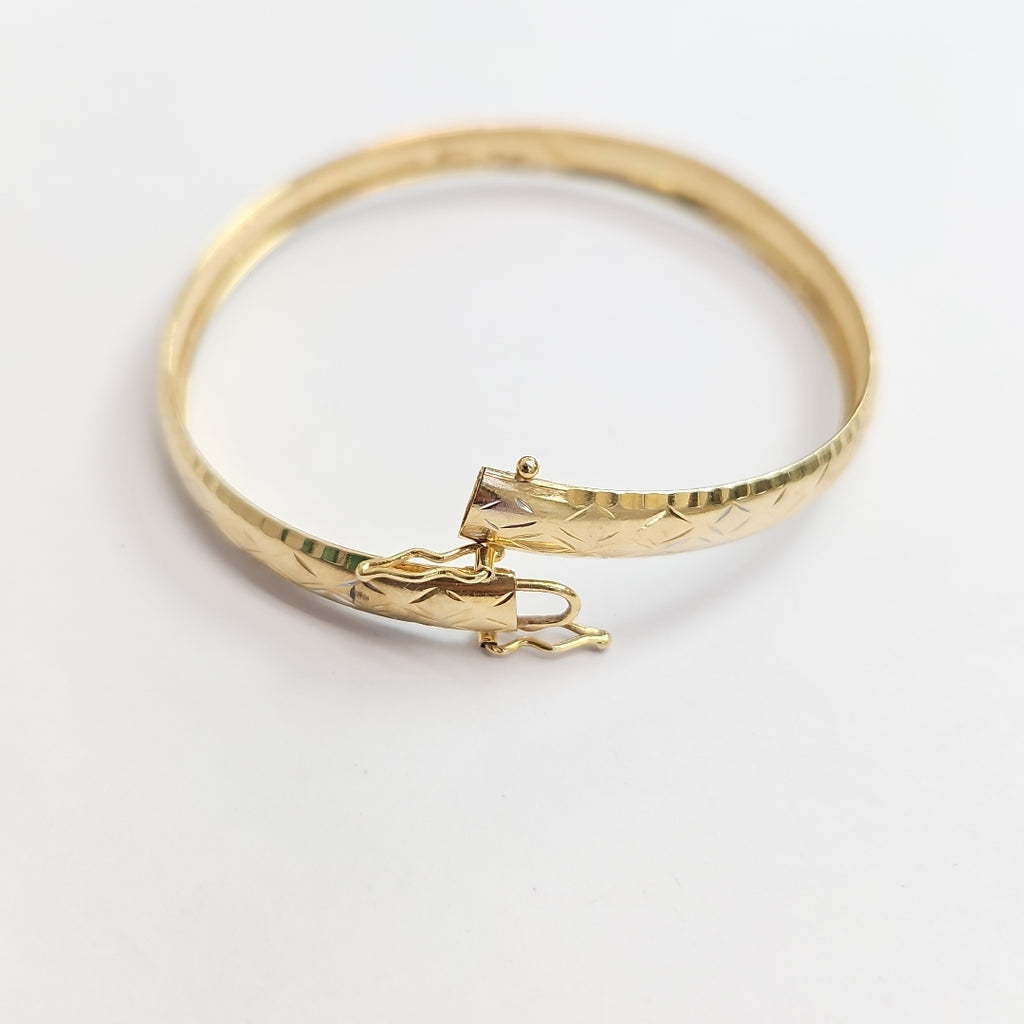 PULSERA RIGIDA ORO 14 K 6,00 GRMS (SEMINUEVO)