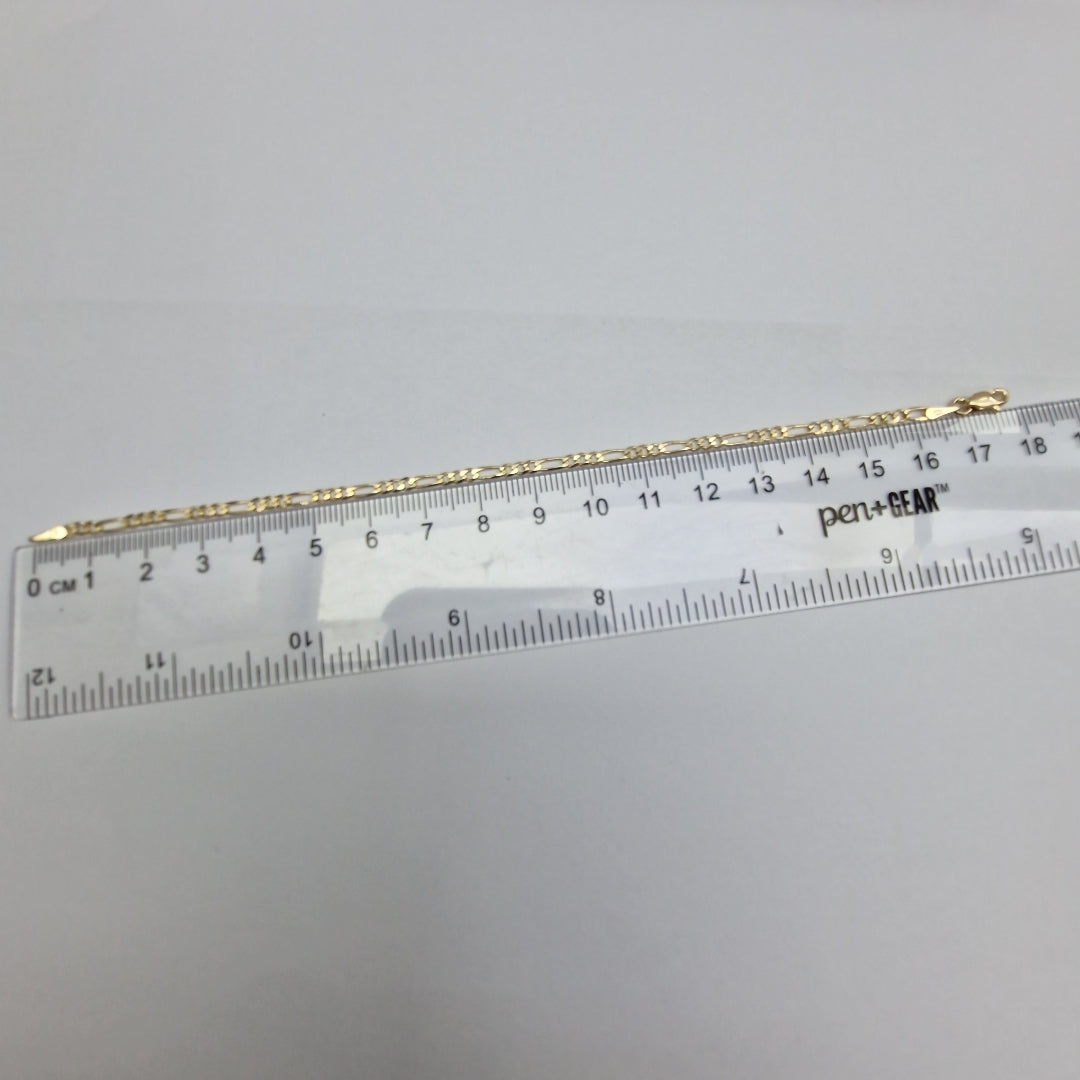 PULSERAS 3X1 ORO 14K 18 CM 1.8 GR (NUEVO)