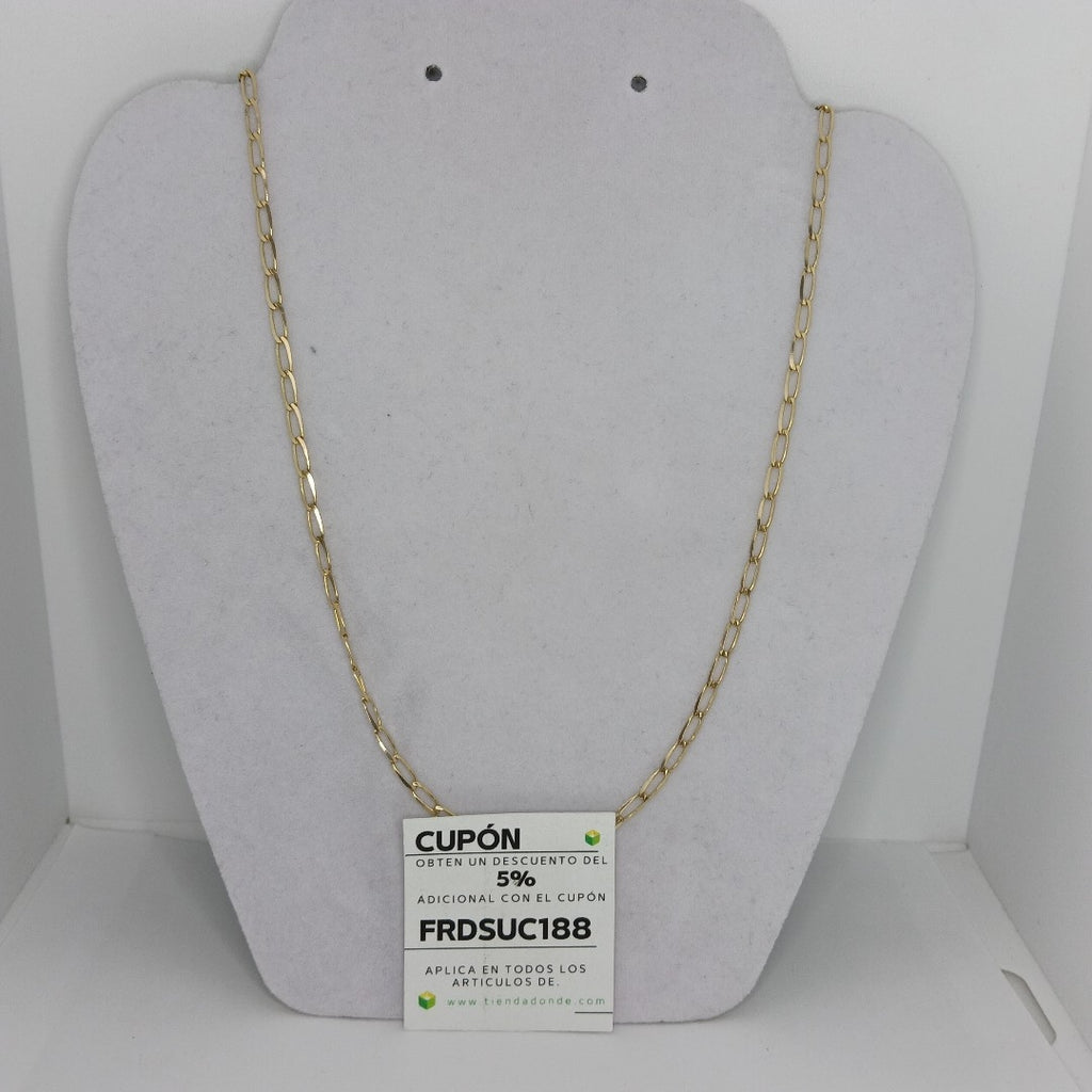 CADENA TEJIDO ESLABONES 6.6G 55 CM (NUEVO)
