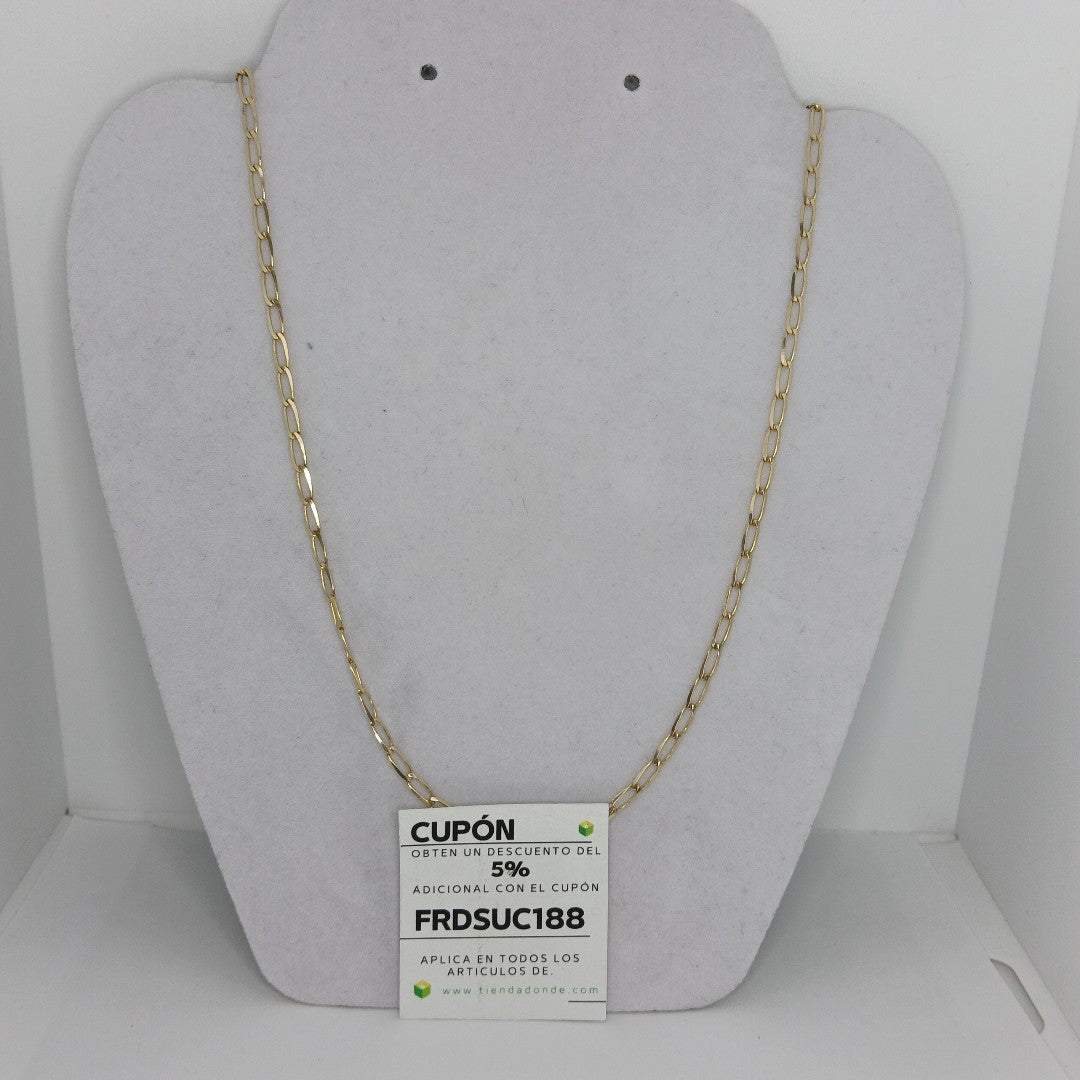 CADENA TEJIDO ESLABONES 6.6G 55 CM (NUEVO)