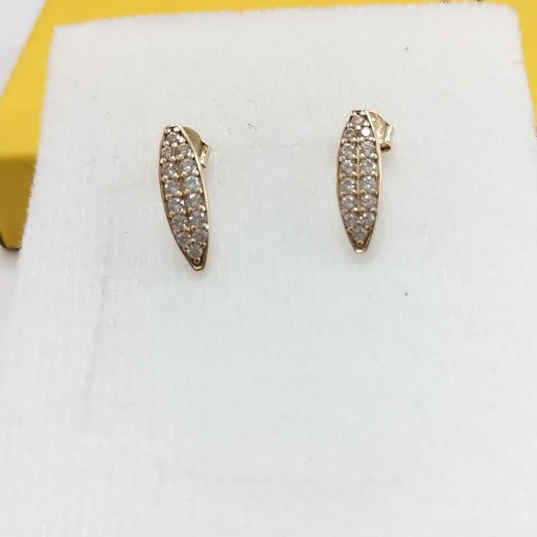 BROQUELES ORO 14K 1.8 (NUEVO)