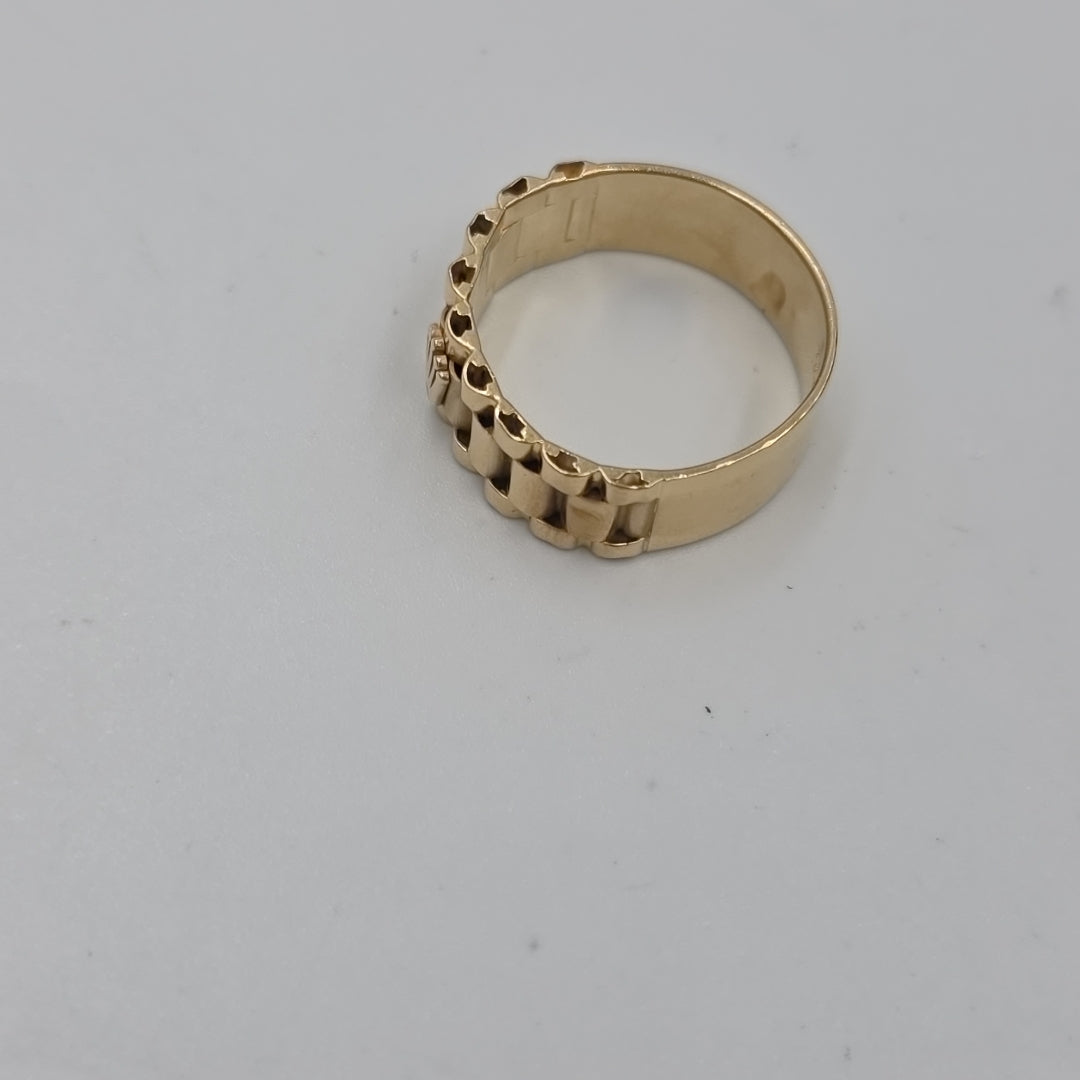 ANILLO ORO 14 K 5.7 GRMS (SEMINUEVO)