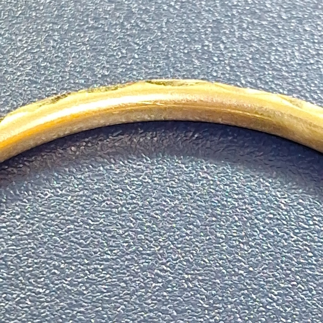 PULSERA RIGIDA ORO 18 K 5.2 GRMS (SEMINUEVO)