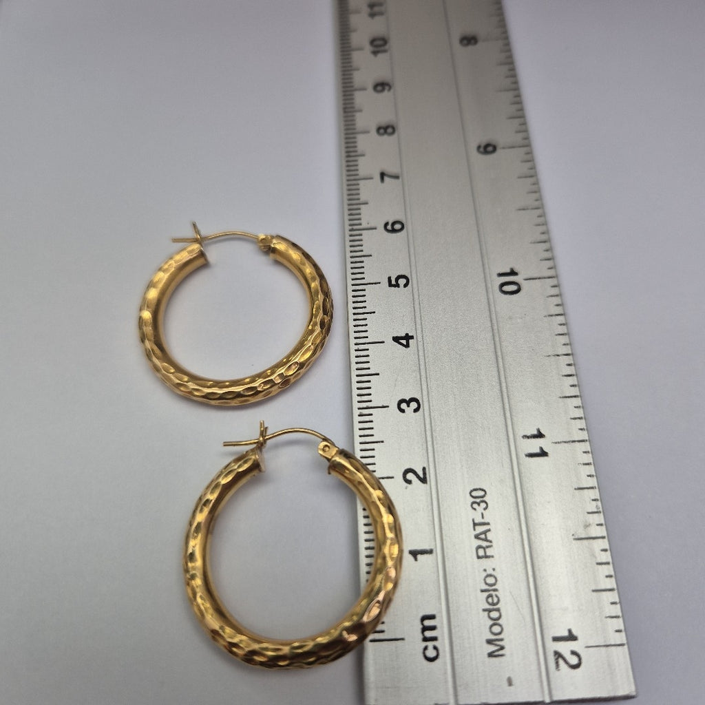 ARRACADAS PAR ORO 14 K 2,70 GRMS (SEMINUEVO)