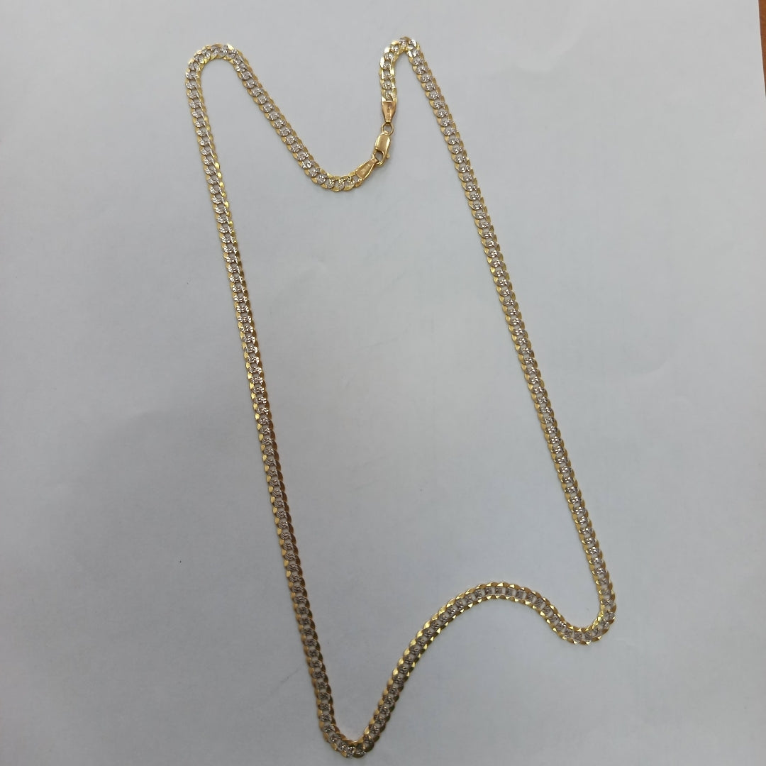 CADENA ORO, RODIADO 14 K 11.3 GRMS (SEMINUEVO)