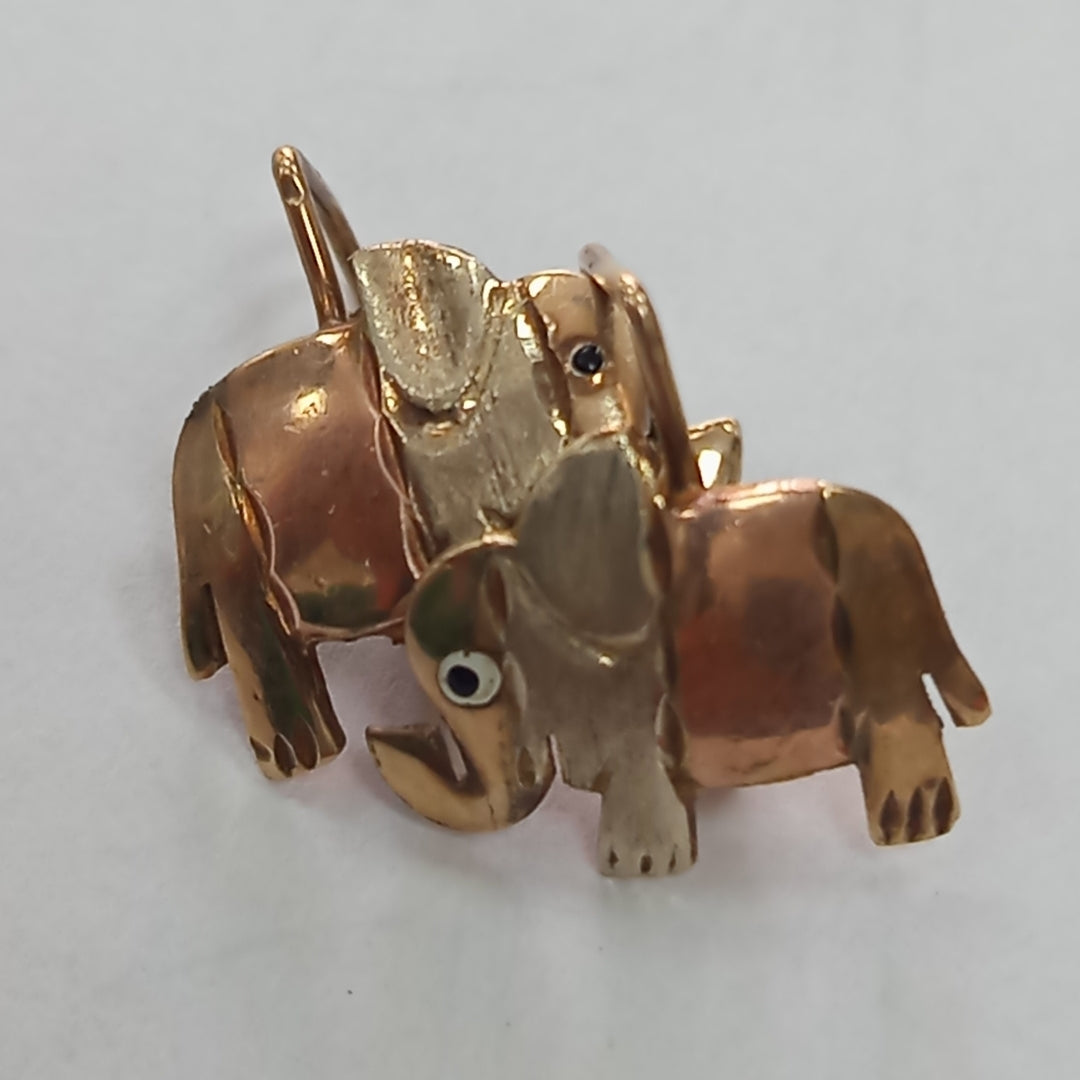 ARETES PAR ORO 8 K 2.1 GRMS (SEMINUEVO)