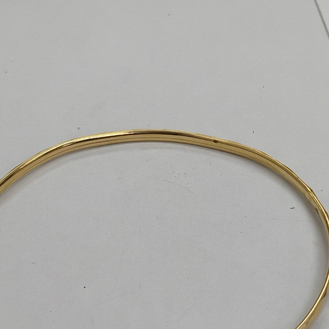 PULSERA RIGIDA ORO 14 K 4.8 GRMS (SEMINUEVO)