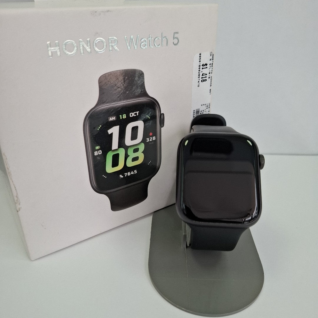 SMARTWATCH HONOR WATCH 5 STL-B19 46 MM GPS (SEMINUEVO)
