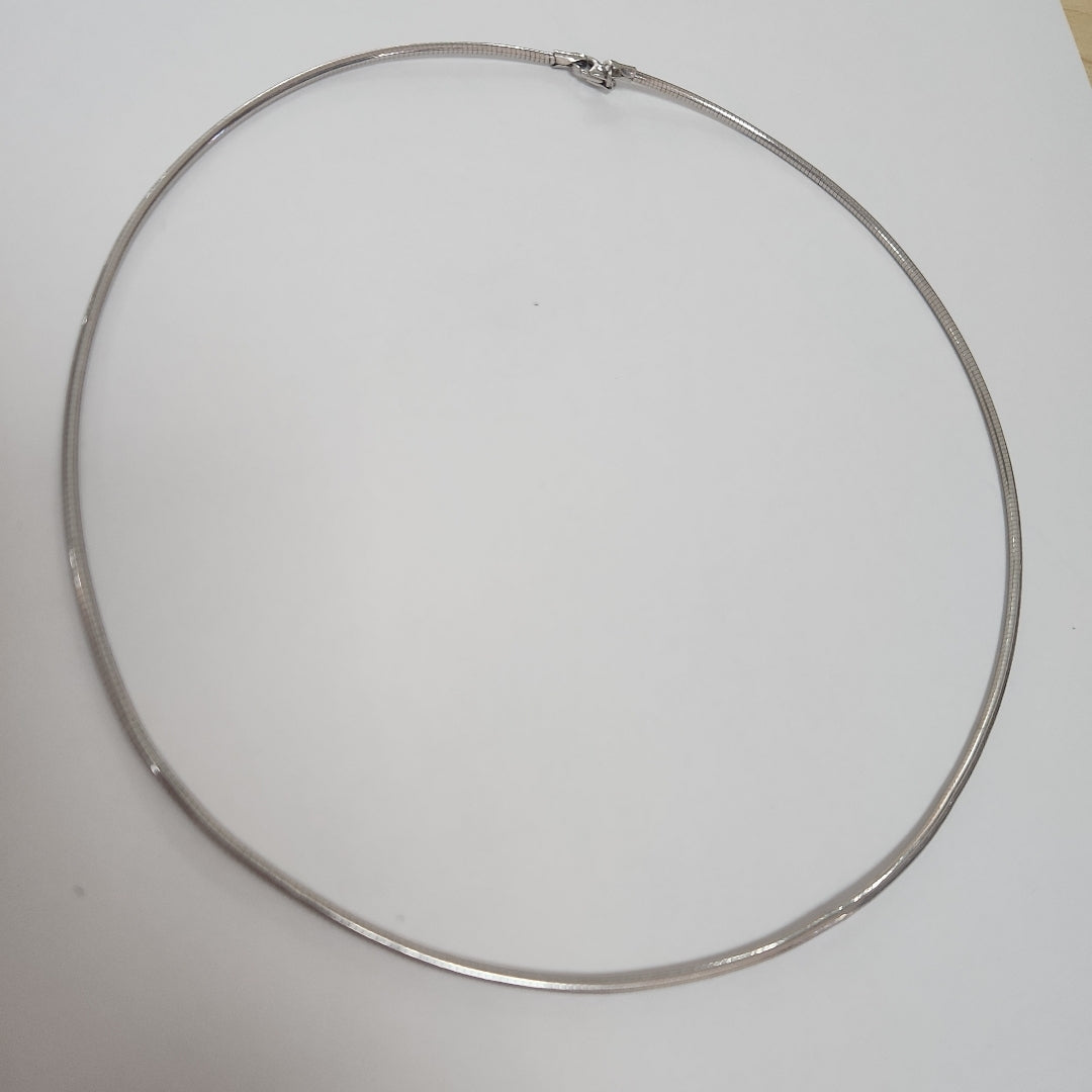 GARGANTILLA ORO BLANCO 14 K 7.3 GRMS (SEMINUEVO)