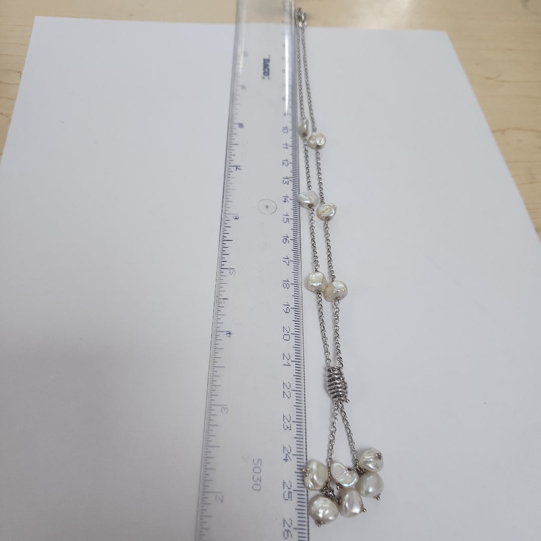 GARGANTILLA ORO BLANCO 14 K 9.8 GRMS (SEMINUEVO)