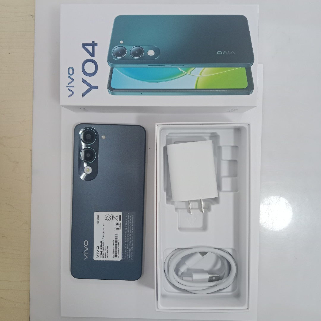 CELULAR VIVO Y04 V2430 (2025) 256 GB 4 GB RAM (SEMINUEVO)