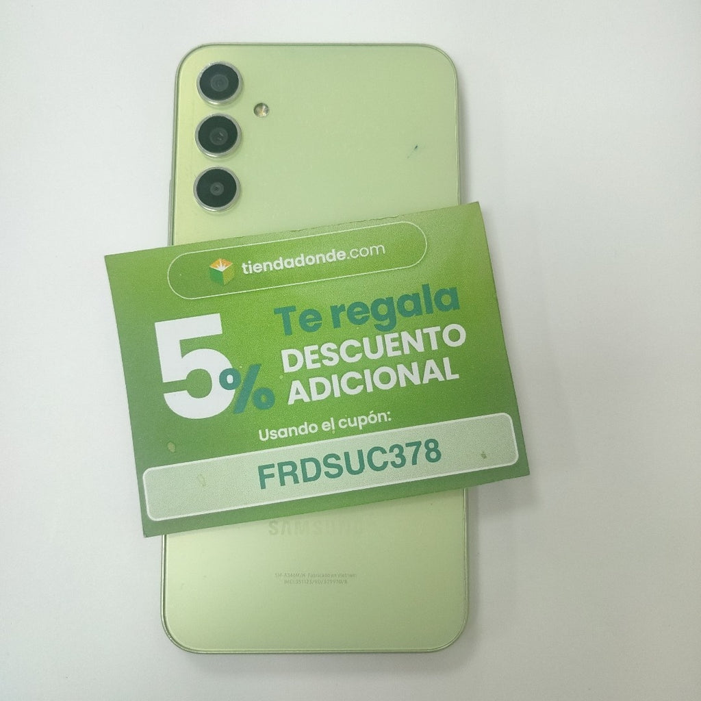 CELULAR SAMSUNG GALAXY A34 5G SM-A346M/N 128 GB 6 GB RAM (SEMINUEVO)