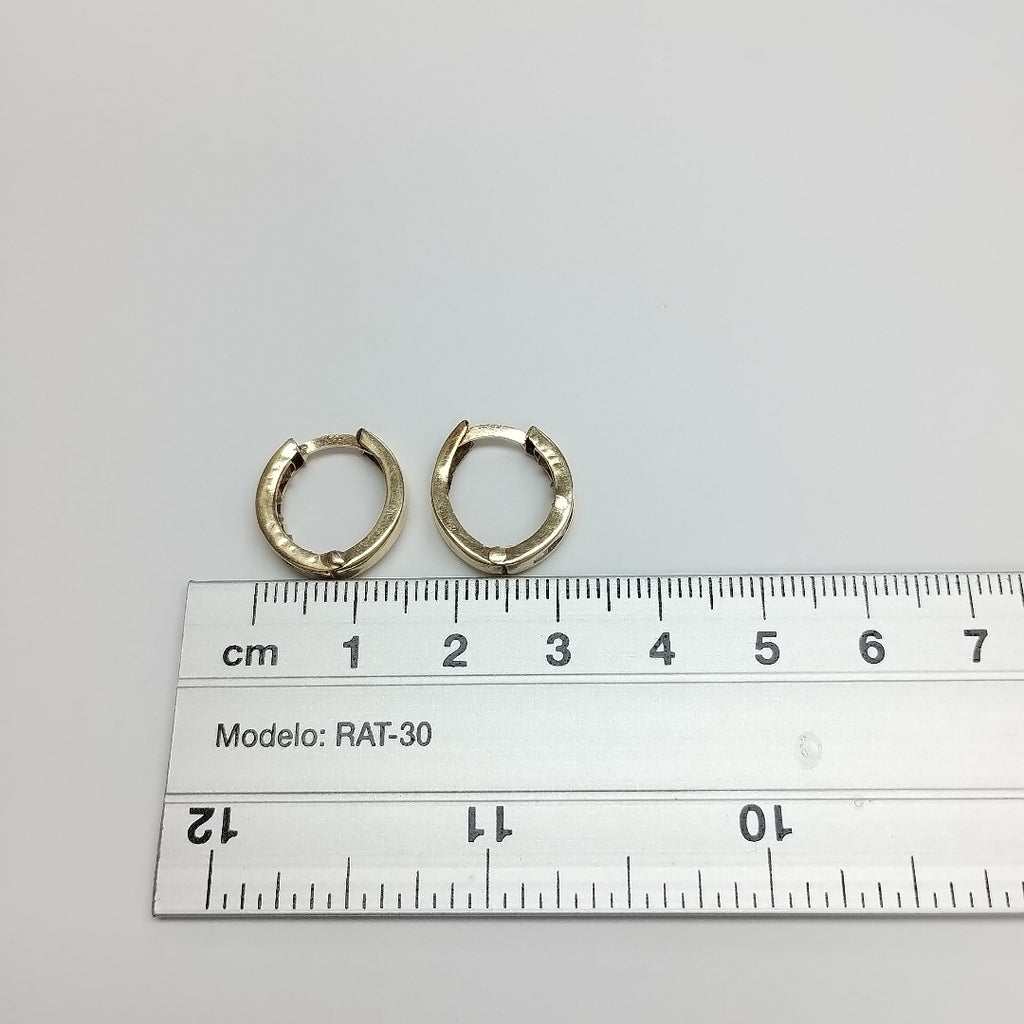 ARETES PAR ORO 14 K 1.9 GRMS (SEMINUEVO)
