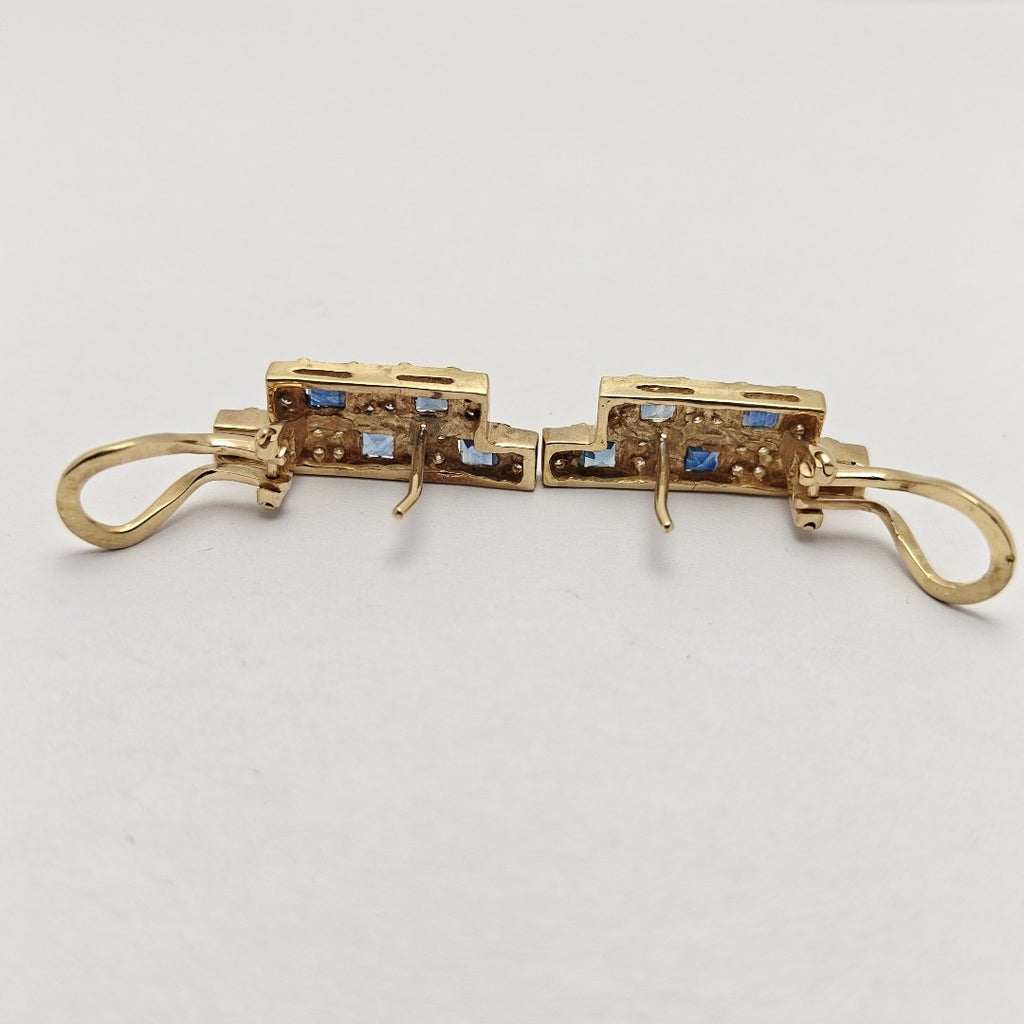 ARETES PAR ORO 14 K 8,40 GRMS (SEMINUEVO)