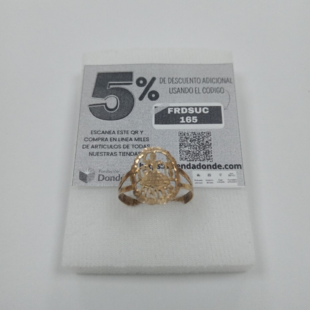 ANILLO ORO 10 K 1,50 GRMS (SEMINUEVO)