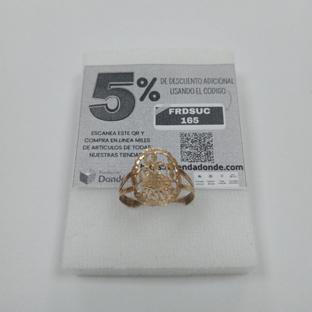ANILLO ORO 10 K 1,50 GRMS (SEMINUEVO)